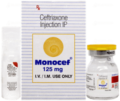 Monocef 125Mg Injection 1 Monocef 125Mg Injection 1